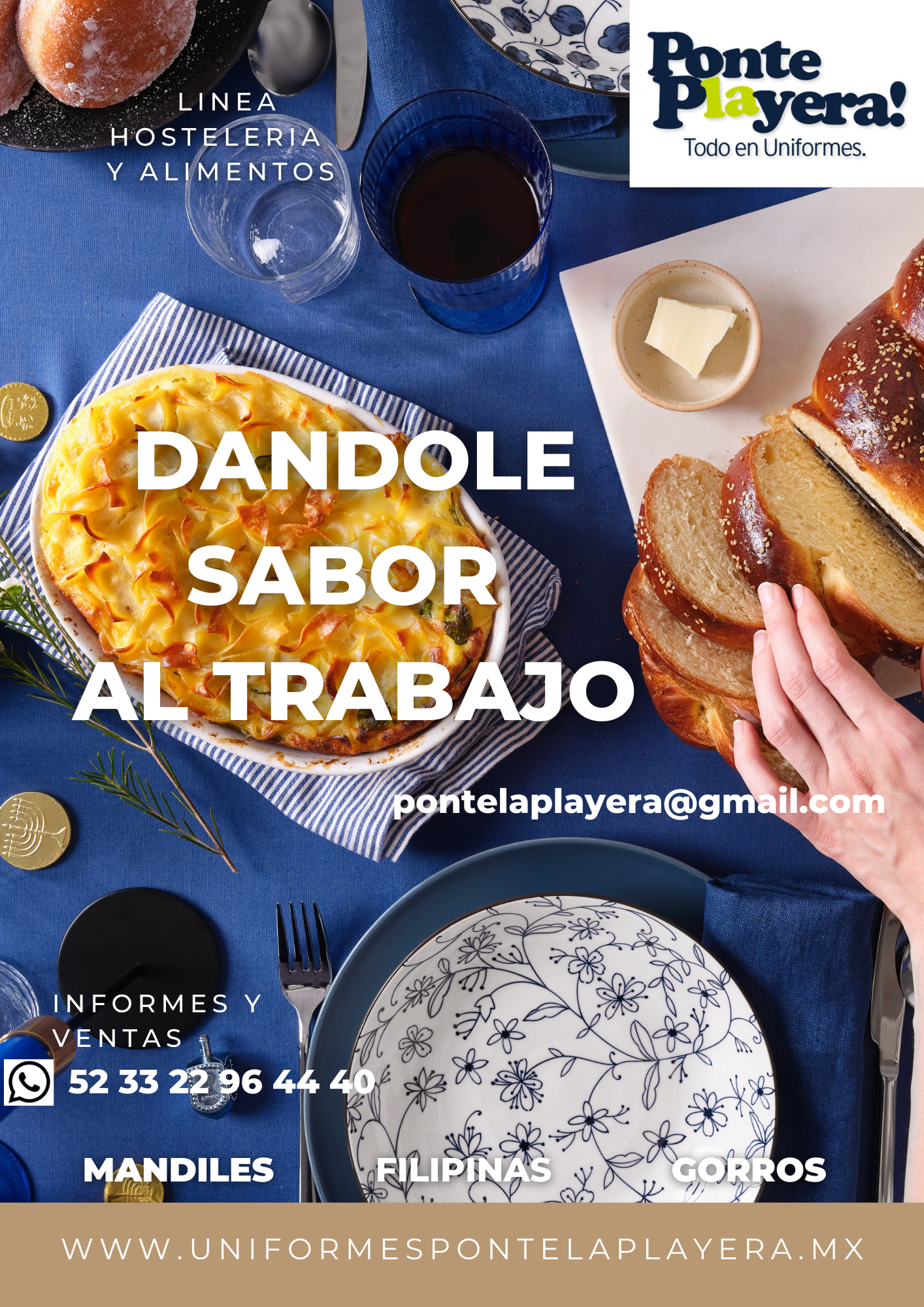 uniformes, uniformes personalizados, uniformes empresariales, ropa de trabajo, uniformes restaurantes, hoteles y alimentos 