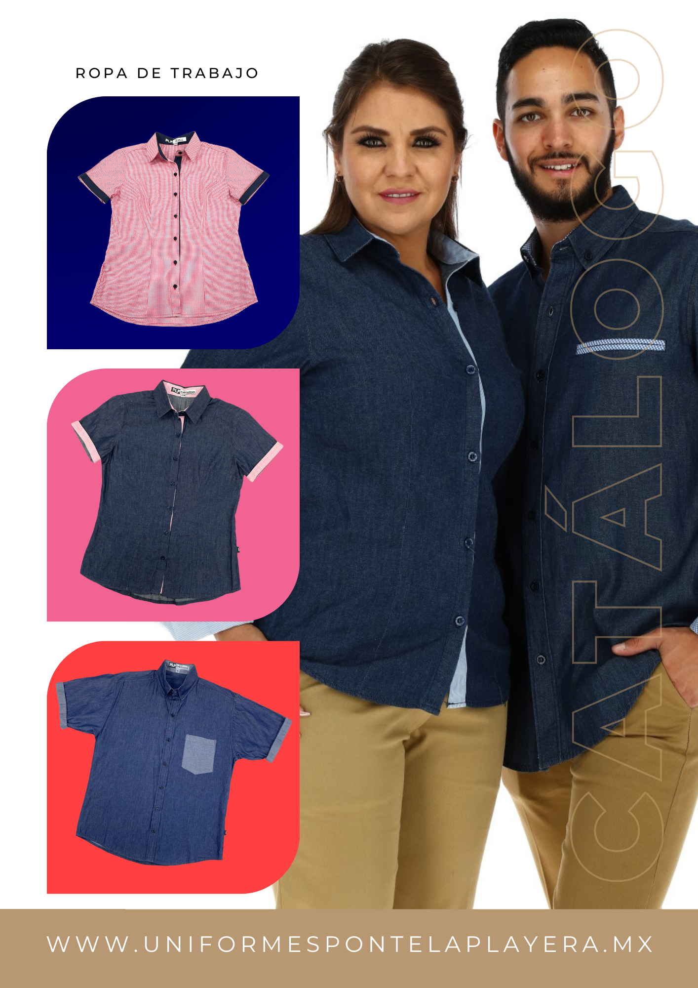 ropa de trabajo, uniformes, uniformes personazlizados, camisas, blusas, moda corporativa, unformes hoteles 