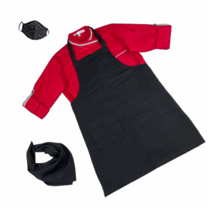 delantal, ropa restaurantes, uniformes, uniformes personzalizados, uniformes empresariales