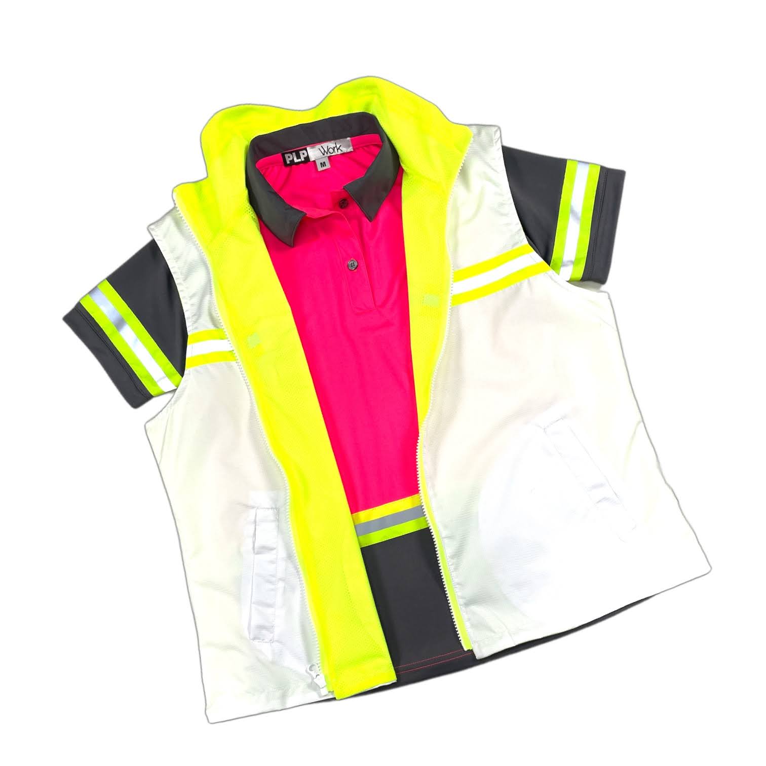 chalecos, uniformes, uniformes industriales, chalecos industriales, ropa industrial, playeras alat visibilidad