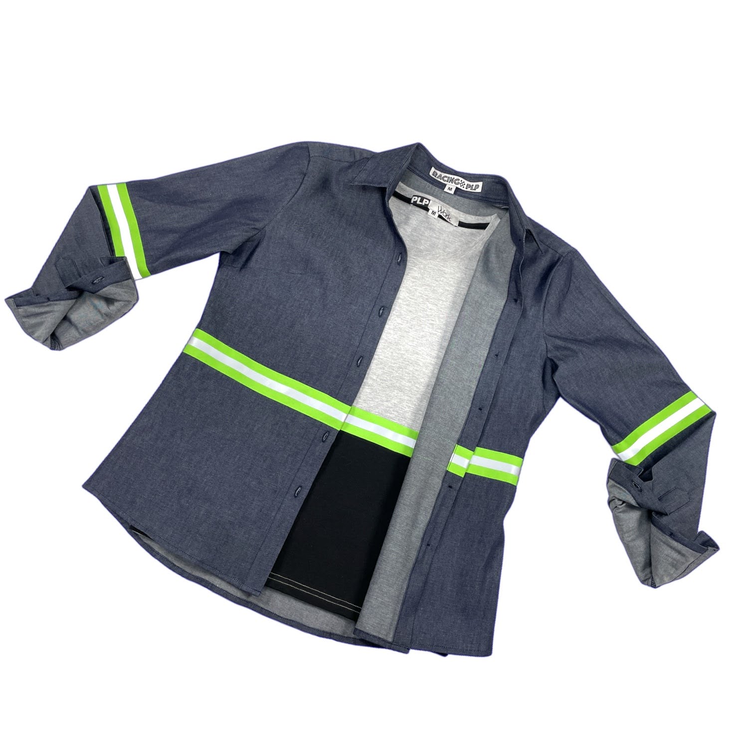 camisola industrial, camisas personalizadas, camisas mezclilla, ropa industrial, uniformes, uniformes personalizados, ropa de trabajo, seguridad industrial, alta visibilidad