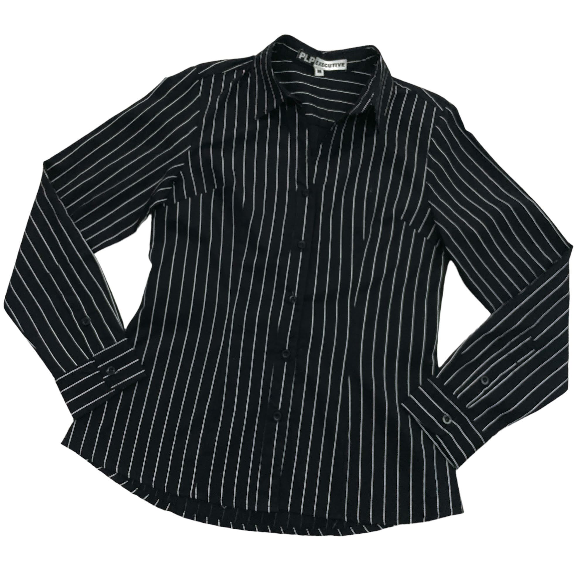 blusa negra, blusa ejecutiva, moda corporativa, uniformes para empresas, blusas personalizadas, blusas dama